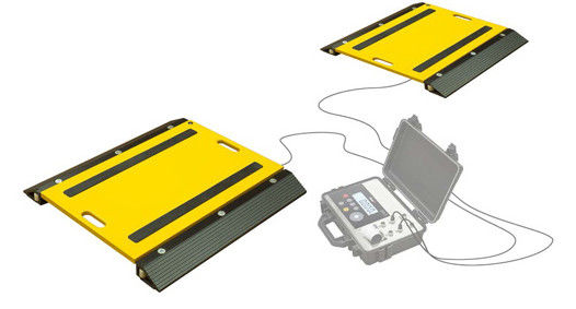 40T Rated Load Ultra Thin Portable Axle Weighing Scales