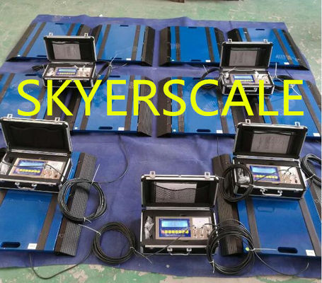 40T Rated Load Ultra Thin Portable Axle Weighing Scales